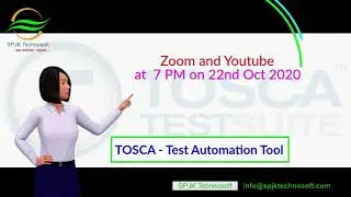 #Tosca,#onlinetraining,#spjktechnosoft, Career Opportunities in IT Industry as a Automation Tester
