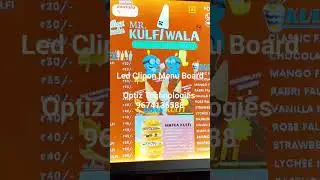 Clipon Board Manufacture|| Led Signage || Low-cost  Clipon Photo Frame|| kolkata# 96741 36588