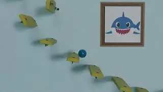 Satisfying Marble Music Animation | Baby Shark Remix in Mesmerizing 3D!