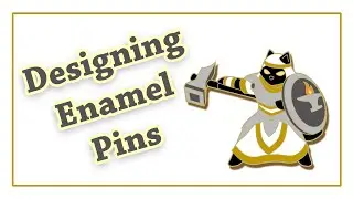 Designing Enamel Pins - Living Cleric series 5