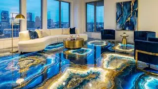 Most Satisfying LED Epoxy Floor Transformations ⚡ (8 Amazing Timelapses)