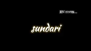 Sundari | sanjurathod | ⚫Black screen status ⚫ #viral #whatsappstatus #whatsappstatus #blackpink 