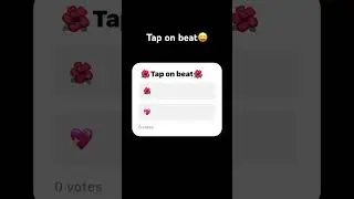 Tap on beat! #piano