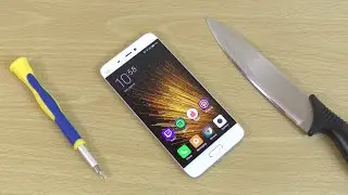 Xiaomi Mi5 -  Knife Scratch Test!