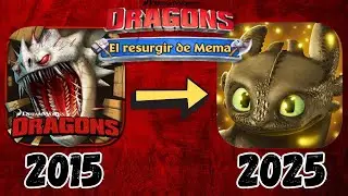 Antes vs Ahora 😱 | Así era Dragones el Resurgir de mema en sus inicios