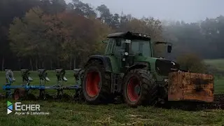 [PURE SOUND] Fendt 924 Vario TMS mit Lemken 6 Scharpflug am Ackern | 4k | Sound Pur | Power |