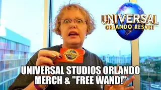 Universal Studios Orlando - Gift Card = FREE Wand - Merchandise Haul at Cabana Bay Beach Resort
