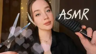 АСМР/ASMR // ПАРИКМАХЕРСКАЯ 💇&zwj;♀️ ОКРАШИВАНИЕ ВОЛОС НА ФОЛЬГУ // HAIR FOILS
