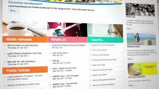 Cairns Region Council Website - Television Commercial 2010