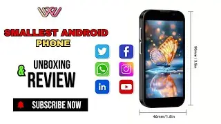 Unboxing & Review: Mini Smartphone 3G | Tiny Android Phone with 3.0&rdquo; HD Screen