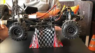 Hpi Venture FJ Cruiser project! Hobbywing si RC4WD si Savox si Metsafil