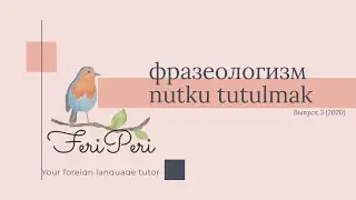 feriperi - фразеологизм nutku tutulmak [турецкий язык]