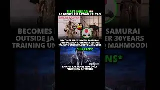 Pawan Kalyan: India's Real-Life Samurai 🇮🇳