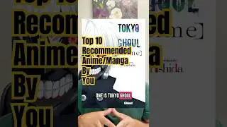 Top 10 recommended anime/manga series #anime #manga #books #booktube #onepiece