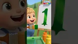 Number Song | Learn Numbers 1 to 10 | Nursery Rhymes & Kids Songs #shorts #baby #learncolors