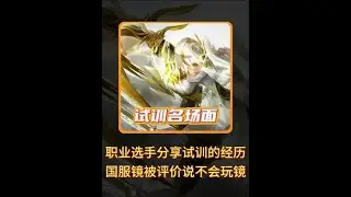 kp选手分享自己职业战队青训营试训的经历，看到被教练评价说不会玩镜的国服镜【凤煌解说王者荣耀】