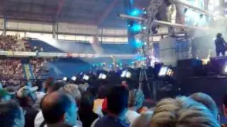 Johnny Hallyday Sochaux 2009