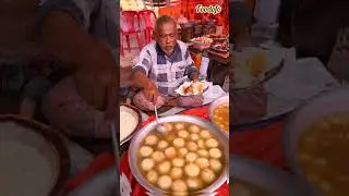 Famous Rosogolla with Bread at Village Fair 😍 | Bangladeshi Street Food #shorts