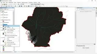 || CATCHMENT AREA CALCULATION USING ARCGIS10.4 || WATERSHED ANALYSIS ||