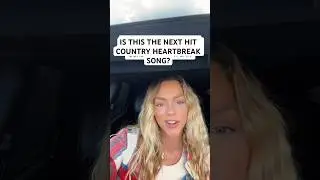 THE NEXT HIT COUNTRY HEARTBREAK SONG? #heartbroken #singersongwriter #countrymusic #cheaters #shorts
