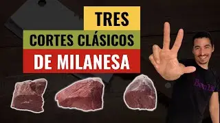 3 cortes clásicos de MILANESA | CÓMO CORTAR nalga, bola de lomo y cuadrada