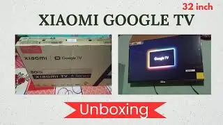Xiaomi A Series LED Google TV - Unboxing & First Look! #xiaomi #googletv #smarttv #unboxingvideo