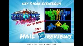 Transformers Review of Target Exclusive War for Cybertron Siege Rainmakers!