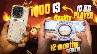 IQOO 13 5G BGMI GAMING REVIEW AFTER 1 YEAR | IQOO 13 REALITY VS HYPE | SpiderBoi GAMING
