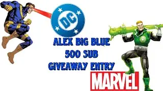 @ALEXBIGBLUE Giveaway Entry DC & Marvel Trade Off