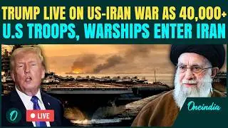 Trump LIVE | Trump DECLARES Attack on Iran if Khamenei REFUSES to Give Up Nukes | US Iran War LIVE