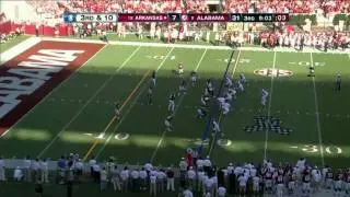 Dre Kirkpatrick vs Arkansas 2011