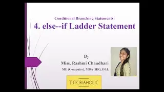 else if Ladder Statement