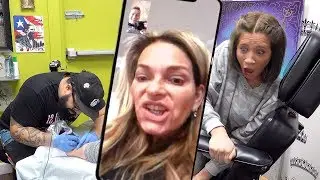 HER FIRST TATTOO ANGERS MOTHER!