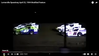 LERNERVILLE SPEEDWAY      Sarver PA.              OUR MODIFIED A MAIN RUN