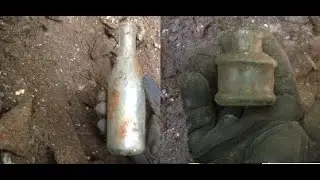 Bottle digging straight sided coke/ blown ink and more #69