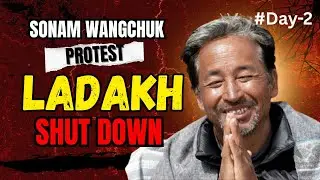 Sonam Wangchuk appeals to stop violence, called off hungerstrike #ladakhprotest #sixthscheduleladakh