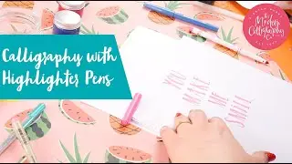 Kids' Calligraphy Project