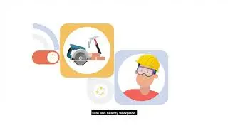 National Safe Work Month animation - think safe. work safe. be safe