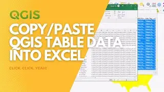 Copy/paste your attribute table data into Excel from QGIS