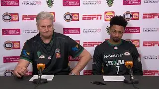 Scott Roth and David Johnson press conference vs New Zealand Breakers - Round 19, NBL26