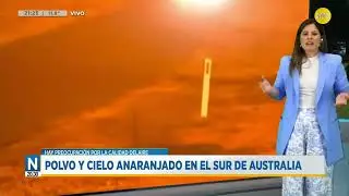 Polvo y cielo anaranjado en el sur de Australia │N20:30│ 27-05-25