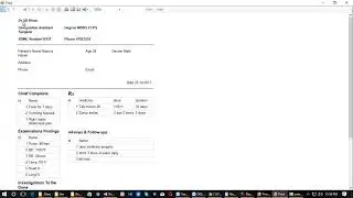 RomiRx ডাক্তার প্রেস্ক্রিপশন প্রিন্টিং Software