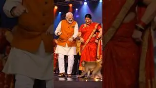 modi ji and smiriti Irani dance ke dance me Bandar aa gaya/#shortvideo#song #shortsfeed #video#views