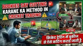 Bookies Say Cutting Karane Ka Method in Cricket Trading
