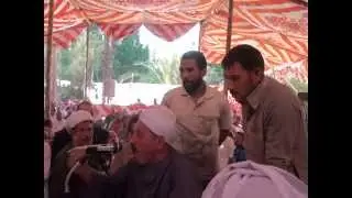 جزء من جلسة الصلح بين عائلتي الجيزاوي وال بعلل بقرية العدلية
