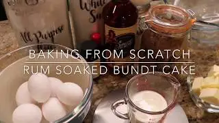 Mimi J. Kent, Baking from Scratch: Rum Soaked Bundt Cake