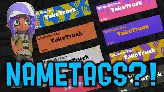 Splatoon 3 Nametag Customization REVEALED