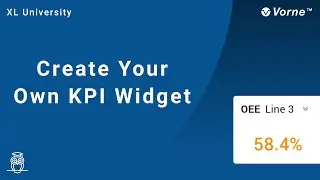 KPI Widget: Build Your Own Manufacturing Production Dashboard