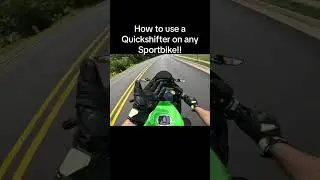 How to use a Quickshifter on Sportbike! #quickshifter #bikelife