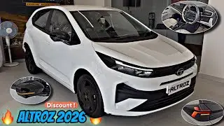 New 2026 Tata Altroz Creative @7.95Lakhs 🔥| Best Premium sports Hatchback | Price | Ambient Lights✨